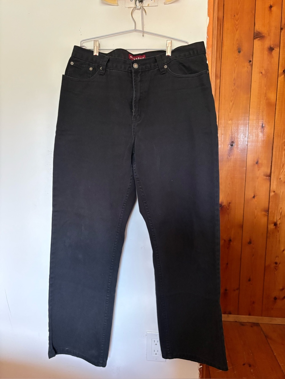 Vintage Y2K Nevada Black Relaxed Fit Jeans 100% Cotton